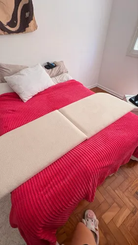 Cabeceira estofada casal - nova