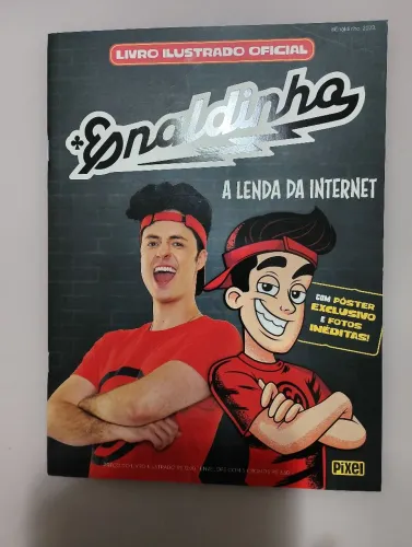 Album do ENALDINHO com figurinhas pela metade
