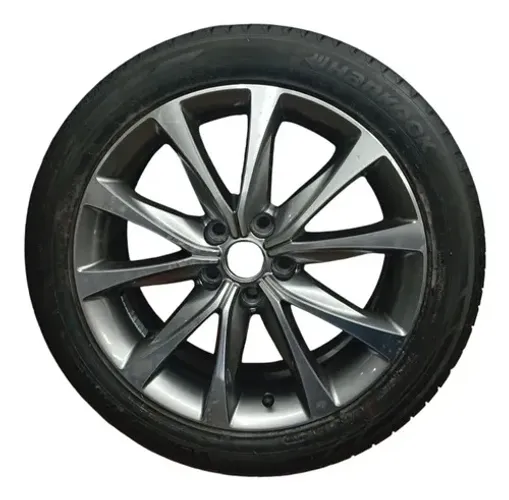 Roda Pneu Meia Vida 245 45 18 Azera 3.0 V6 2015 Cinza