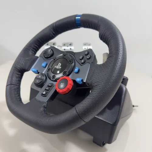 Volante Logitech G29 Driving Force para PS5, PS4, PS3 e PC