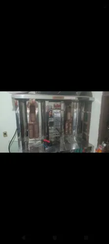 Vendo máquina de fazer schuarma churrasco grego máquina elétrica com cortador elétrico