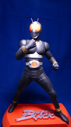 Action Figure Kamen Rider Black - Pintado A Mão.