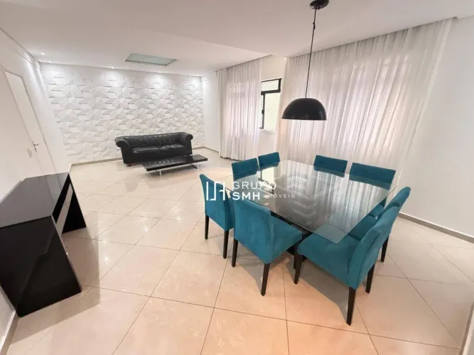 Apartamento com 3 dormitórios para alugar, 120 m² por R$ 5.300/mês - Pitangueiras - Guaruj