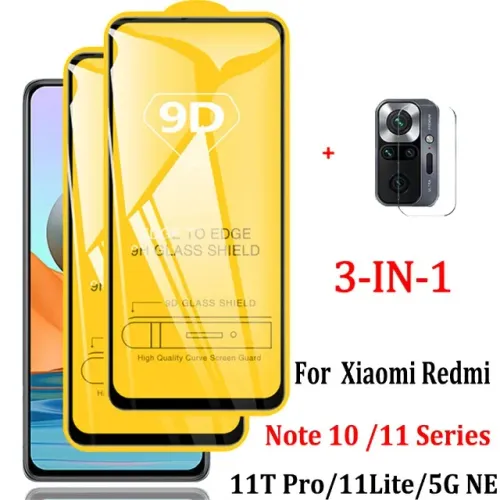 Kit com 3 películas de vidro para o Xiaomi Note 10