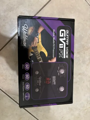 pedaleira multiefeitos waldman GV1FX