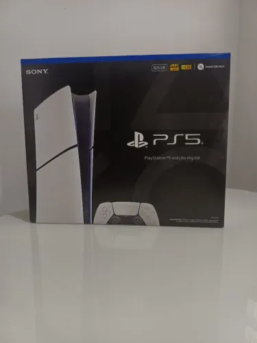 Ps5 slim digital lacrado com 1 ano de garantia