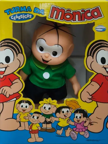 Boneco Cebolinha - Turma da Mônica Clássicos Multibrink