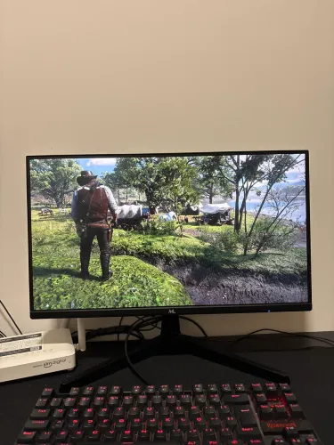 Monitor gamer 75hz super novo