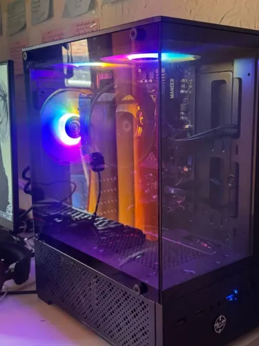 Pc gamer Completo ( gabinete completo, Tela, Mouse, Teclado e Headphone) (usado)