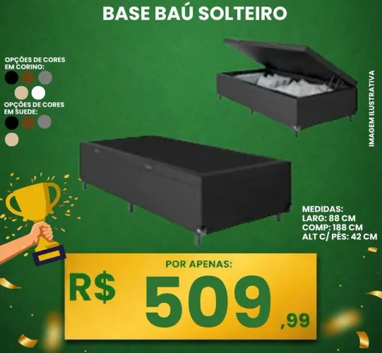 Base Baú Solteiro