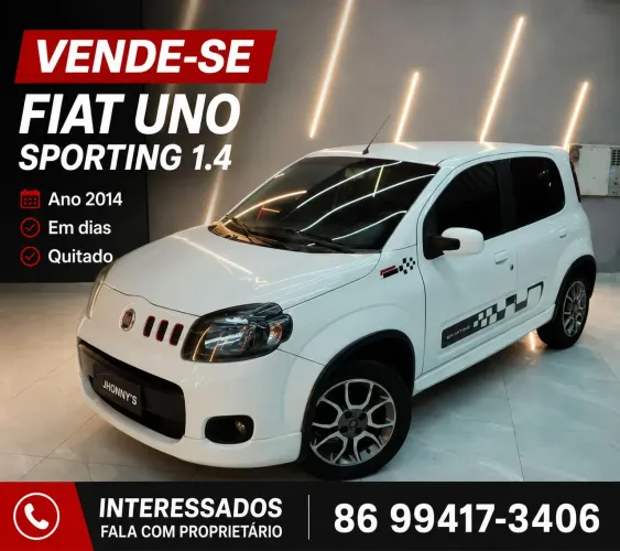 Fiat Uno Economy 1.4 EVO Fire Flex 8V 4P 2014