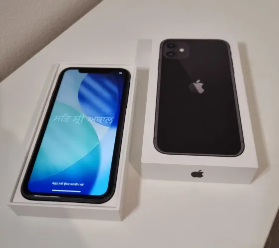 Iphone 11 com todos os acessórios e caixa