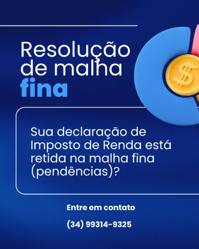 Resolução de Malha Fina do Imposto de Renda | Regularização IRPF