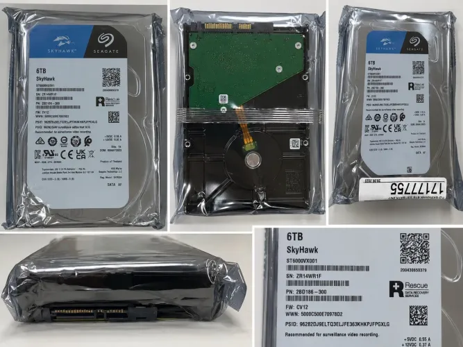     HD Seagate SkyHawk 6TB Original para CFTV/DVR/NVR
