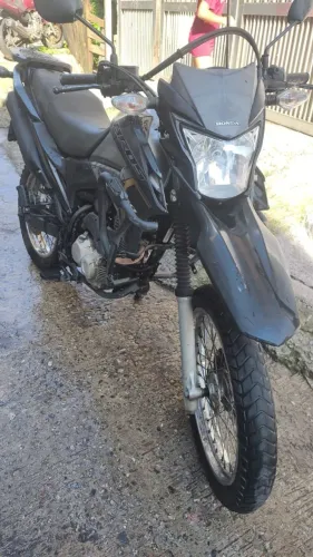 Moto cinza esporte 160 Bros
