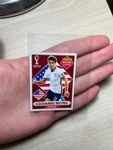 RELÍQUIA COPA: Giovanni Reyna - Extra Sticker ROOKIE (Qatar 2022)