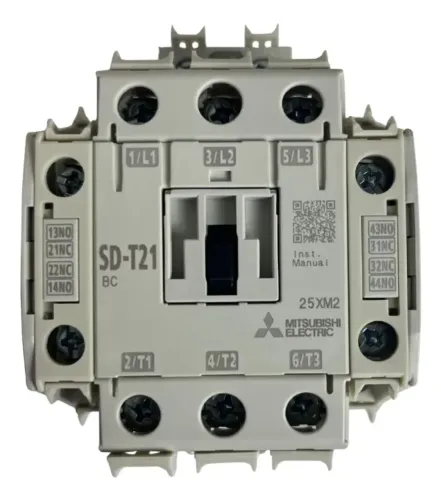 Contator Tripolar 20a | 220vca - Bob: 24vcc - Aux: 2na+2nf
