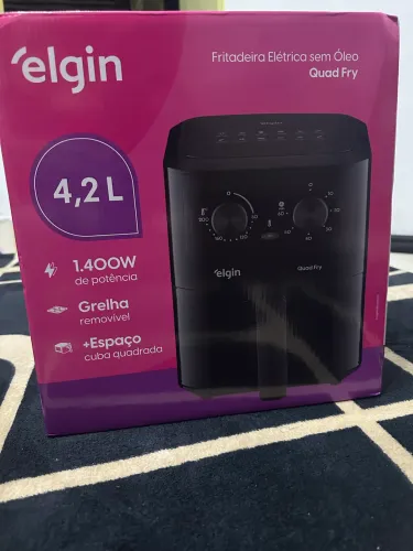 Fritadeira Elétrica Sem Óleo Elgin Quad Fry 4,2L - 1400W
