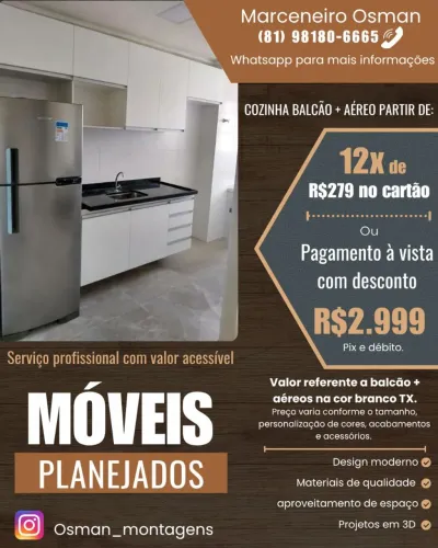 Móveis planejados sob medida