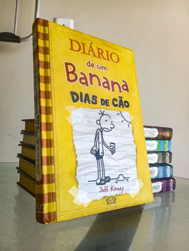 DIÁRIO de um Banana 7 livros DIVERSIFICADOS! (4,5,6,7,8,10 e 12)