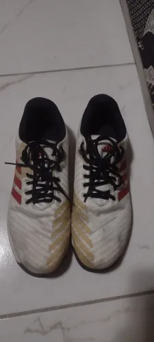 Tênis Adidas Game Court 2 Original Tamanho: 45 BR. USADO<br>Cor: Branco / Bege / Vermelho