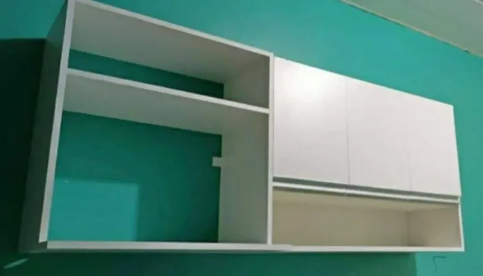 Armário aereo e suporte pra microondas em mdf 