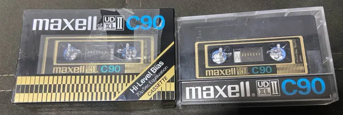 Fitas k7 novas virgens lacradas Maxell 90 minutos