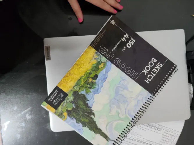 sketch book van gogh