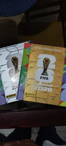 Álbum capa dura prata e ouro
