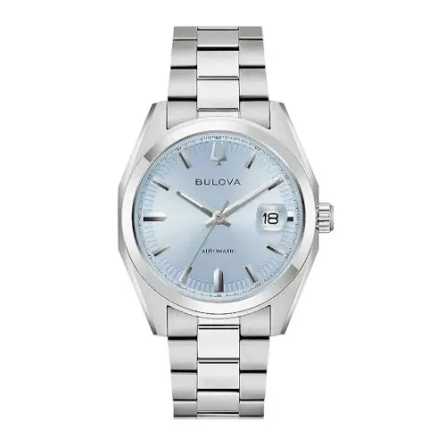 Relógio Bulova Surveyor azul claro novo