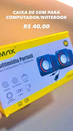 Caixa de som para computador