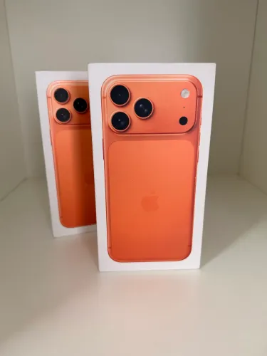 iPhone 17 Pro Max NOVO LACRADO Laranja