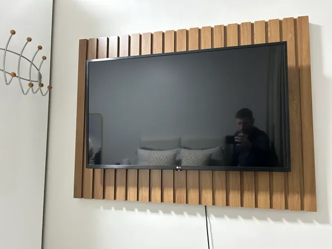 Painel TV Ripado 1,20 x 0,80 MDF/MDP
