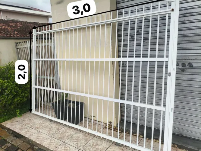 Portão aluminio