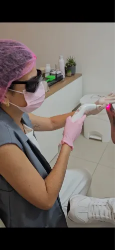 Enfermeira Curativos Laser