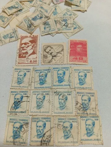 Vendo selos antigos brasileiros diversos 