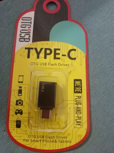 ADAPTADOR OTG USB PARA TIPO C NOVO