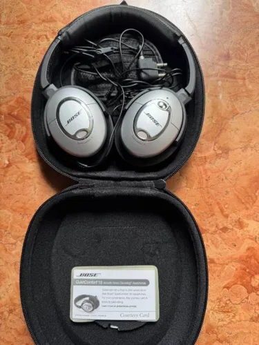 Fone Bose Com Fio, Case Original e supressão de ruído