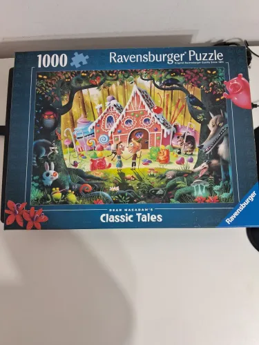 " Hansel and Gretel beware!" Quebra-cabeças importado 1000 peças