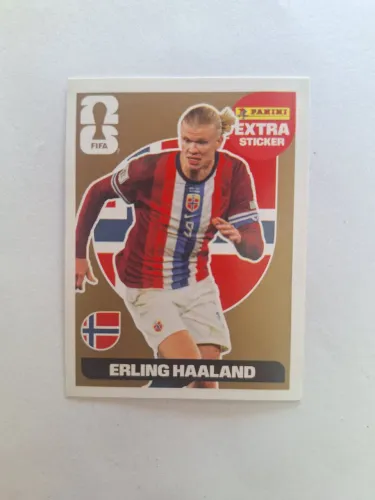 Figurinha Legend Dourada Haaland