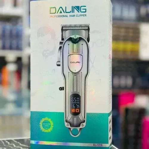 Maquina De Cabelo Daling Com VIsor Portatil - Entrega das 9 as 22hrs