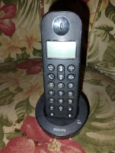 Telefone sem fio Phillips DECT 60 perfeito estado