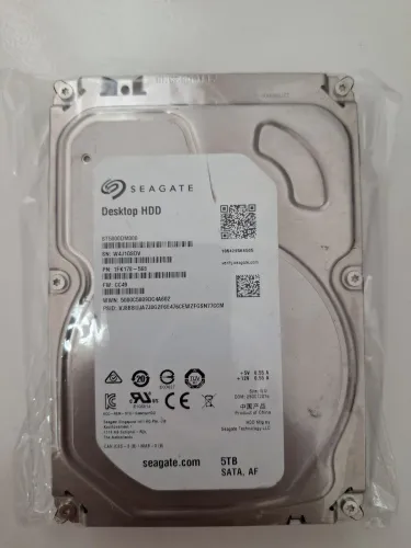 Hd seagate 5tb cftv cpu dvr