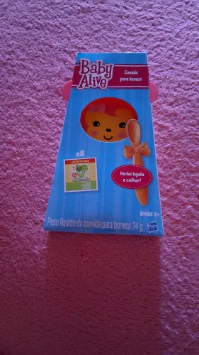 Kit papinha baby alive 