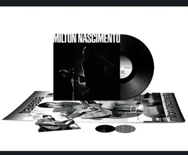 LP/VINIL - Milton Nascimento (álbum Travessia) - Rocinante - NOVO