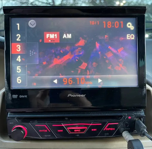 Dvd Retrátil Pioneer 3880