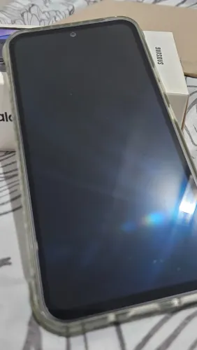 Samsung Galaxy A54 c/256 Gb na cor preta - Acompanha caixa, carregador, cabo e capa GoCase