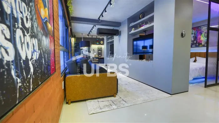 Apartamento à venda no Ritmo Bueno 52m², 1 quarto, mobiliado e decorado