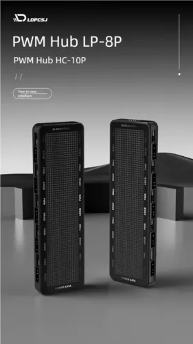 TEUCER - Controlador de fan PWM e ARGB 16 portas, 5v, com fundo magnético - Novo