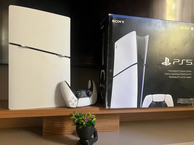 PLAYSTATION 5 SLIM Completo CABOS CAIXA CONTROLE COM GARANTIA DE 6 MESES APENAS 3699